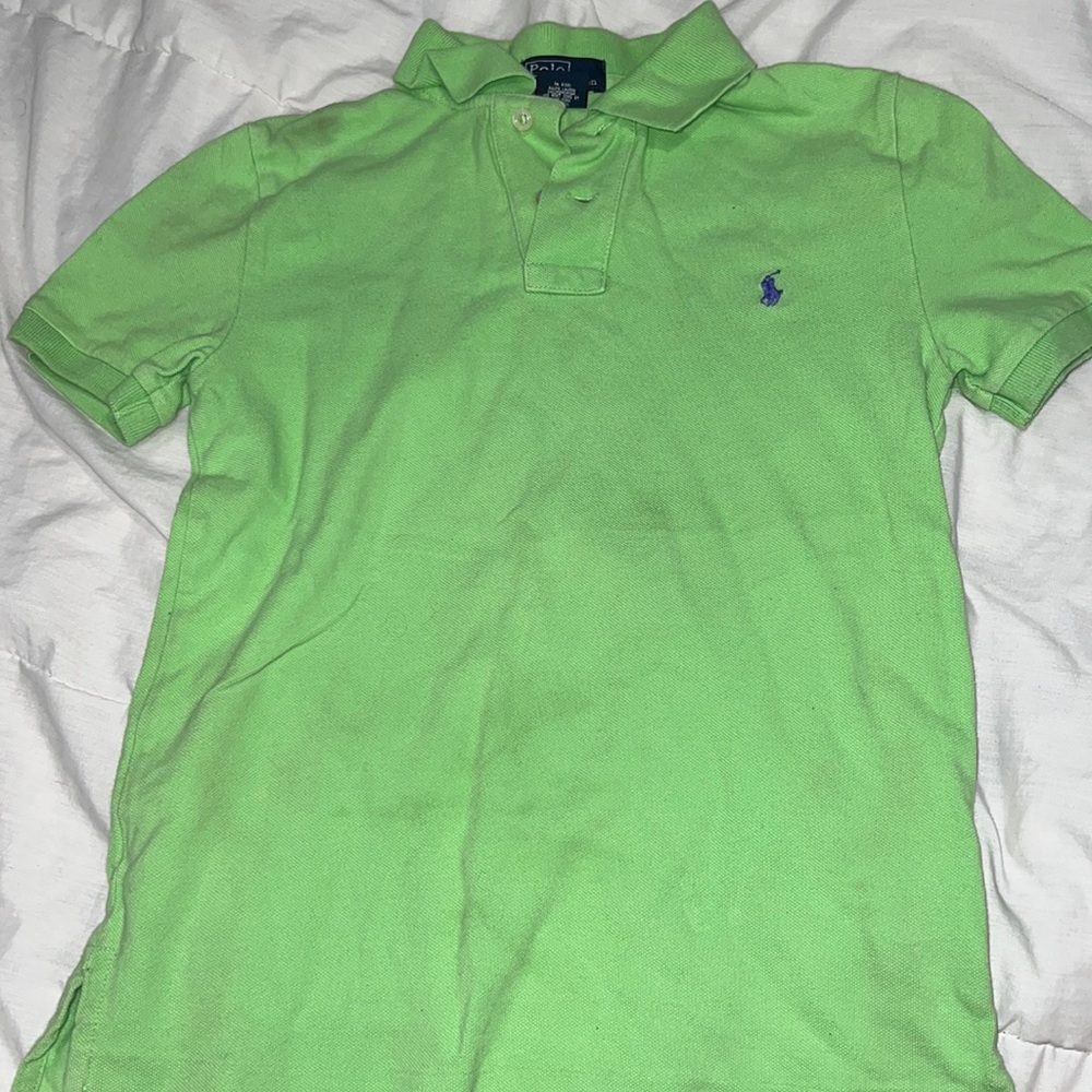 Polo Ralph Lauren sz 8 Boys Lime Green